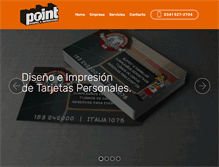 Tablet Screenshot of print-point.com.ar