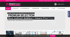 Desktop Screenshot of print-point.si